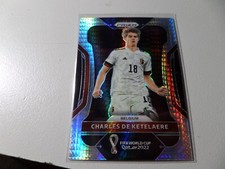 2022 Panini Prizm Fifa World Cup Qatar Silver Prizm Charles De Ketelaere #15