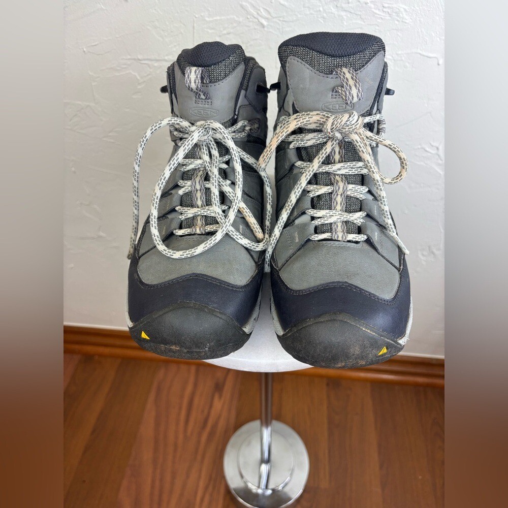 Scarpone da trekking KEEN donna calza termica scarpa calda outdoor campeggio trail grigio 9 5