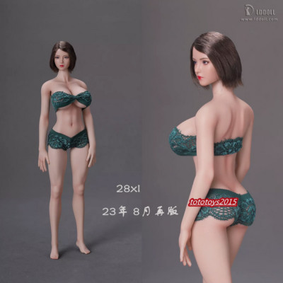 LDDOLL 28XL 1/6 Super Large Breast with details Figure Body Fit Female Head Toy