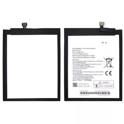 NEW 4000mAh Battery WT241 For Nokia Version 3 V TA-1153 High Capacity Replace - Picture 3 of 4