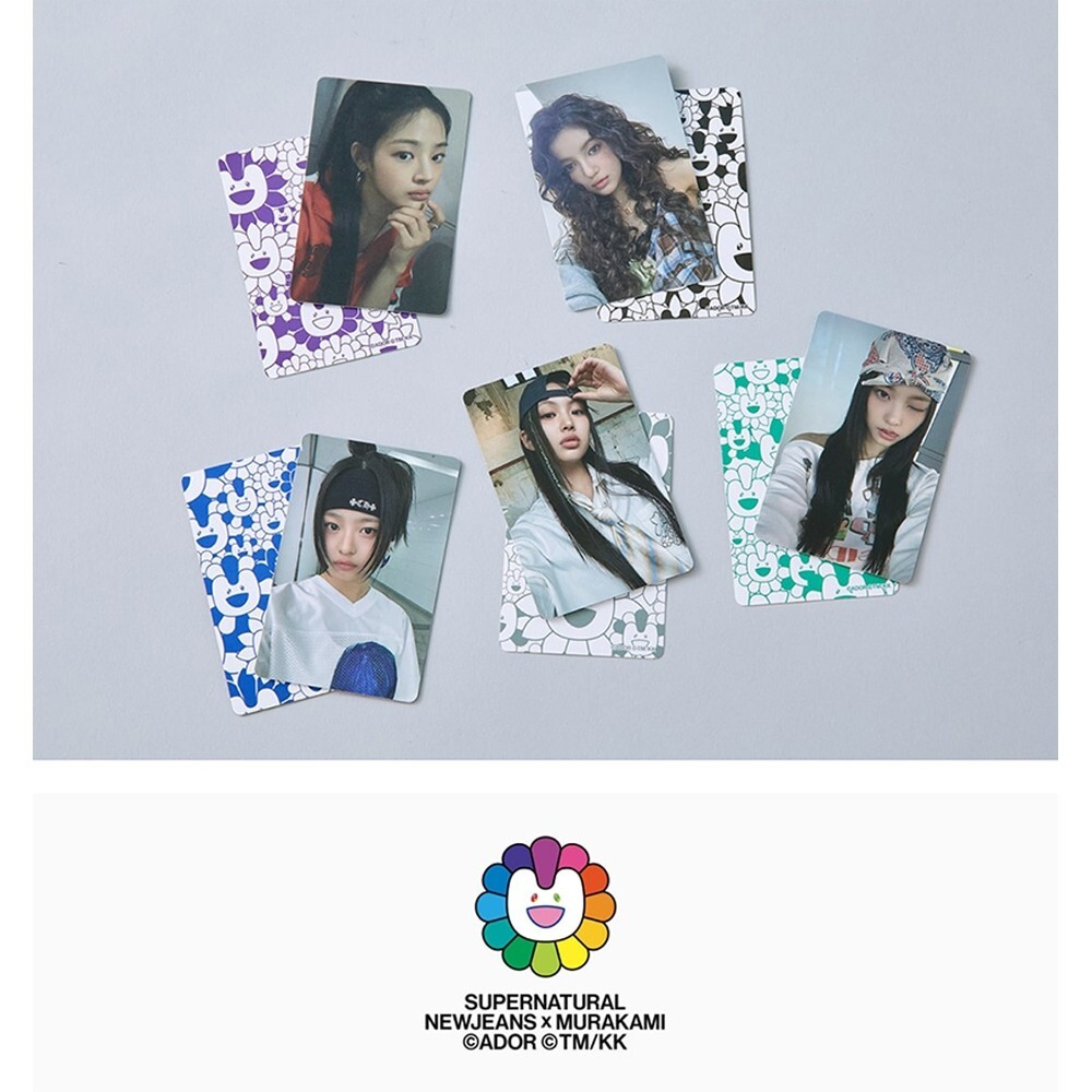 NewJeans NJ - Supernatural OFFICIAL MD PHOTO CARD SET VER 1 & 2