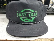 Vtg Quaker State FAST TRACK Racing Hat