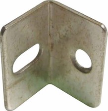 NEW pk of 20 Steel Angle Brackets 17mm x 17mm x 25mm   with adjust slot  D013