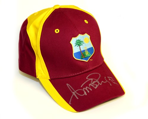 Curtly Ambrose Hand Signed West Indies 