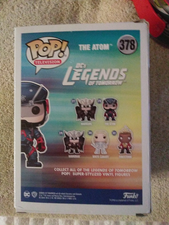 Funko Pop! – The Atom – Legends Of Tomorrow – Figurine Vinyl 9 Cm – Boîte Fenêtrée