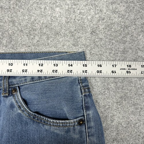 Levi's 550 Denim Relaxed Blue Jeans Youth Size 16 REG 28x28 Blue Pockets Zip Fly - Picture 2 of 13
