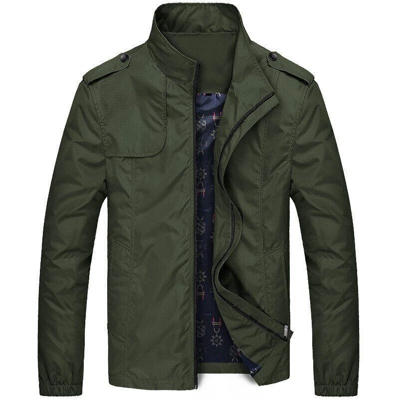 Mens fitted bomber jacket sale