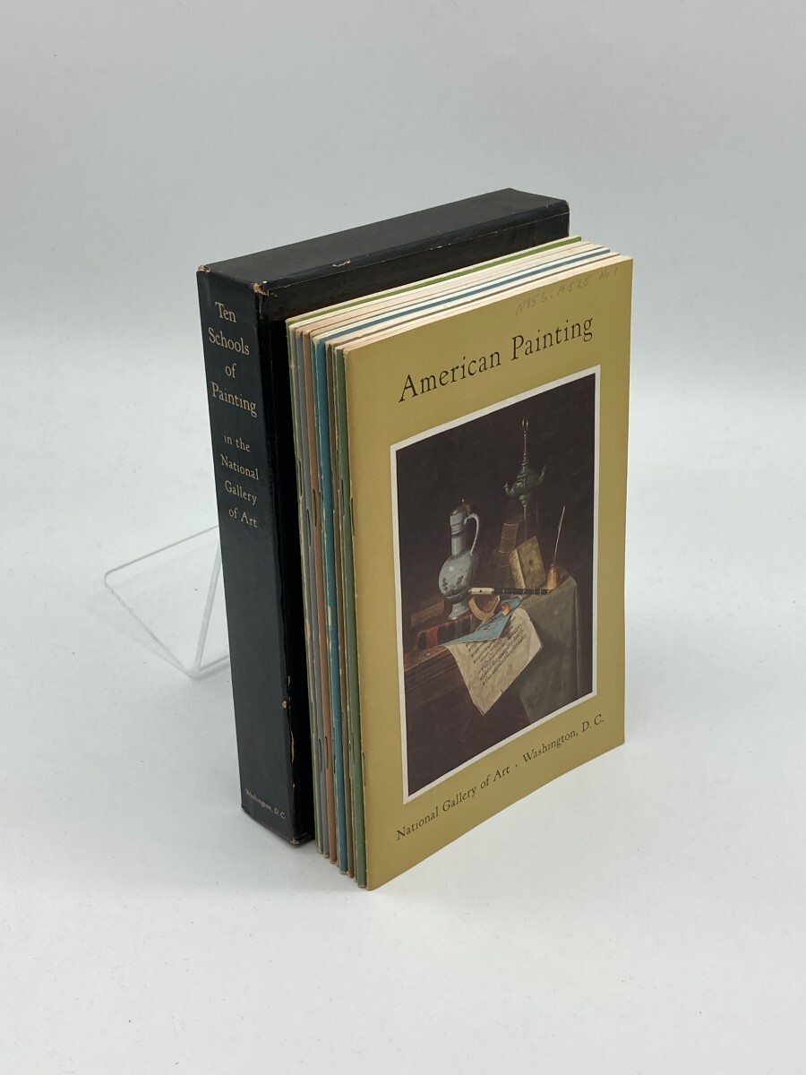 アート・デザイン・音楽 The National Galley Schools of Paitimngs Ten Schools of Painting in the National Gallery of Art (10 Booklet
