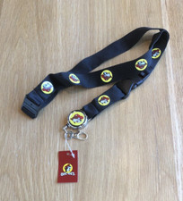 Buc-ee’s Black Retractable Lanyard With Snap Release Clip- Beaver Logo 18 inches