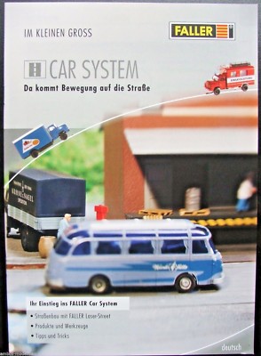 Faller Car System H0 & N, Broschüre Tips und Tricks, deutsch/engl. je 11 Seiten