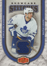 Flair Showcase Upper Deck 2006-2007 Carlo Colaiacovo Showcase Stitches SS-CA #09