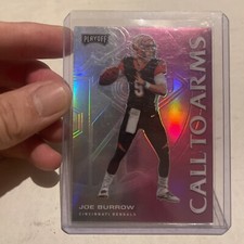 2020 Panini Playoff Call to Arms Purple Joe Burrow #CA-17 Rookie MINT