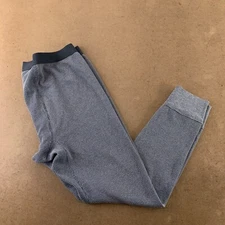 Fruit of the Loom Men's Size XL Gray Knit Thermal Base Layer Jogger Pants New