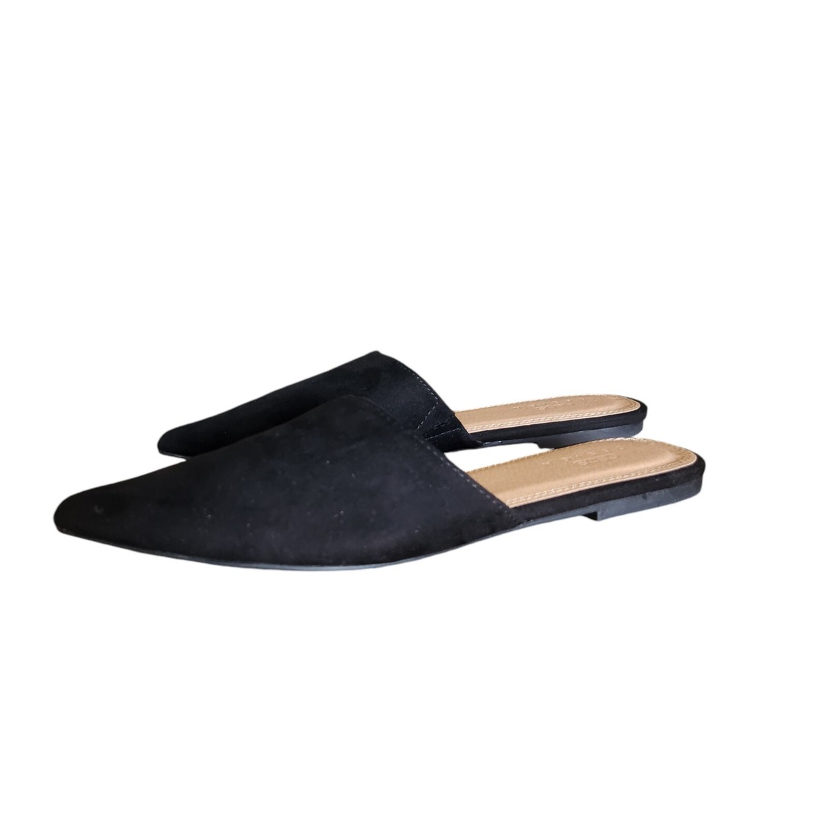  Black Suede Mules ASOS suede black mules, only worn once. Super chic... | Depop main image 2