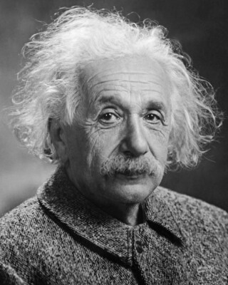 1947 Inventor Genius ALBERT EINSTEIN 11x14 Photo Nobel Prize Print Glossy Poster