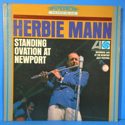 HERBIE MANN STANDING OVATION AT NEWPORT 1965 ORIGINAL GREAT CONDITION VG+/VG+!!B