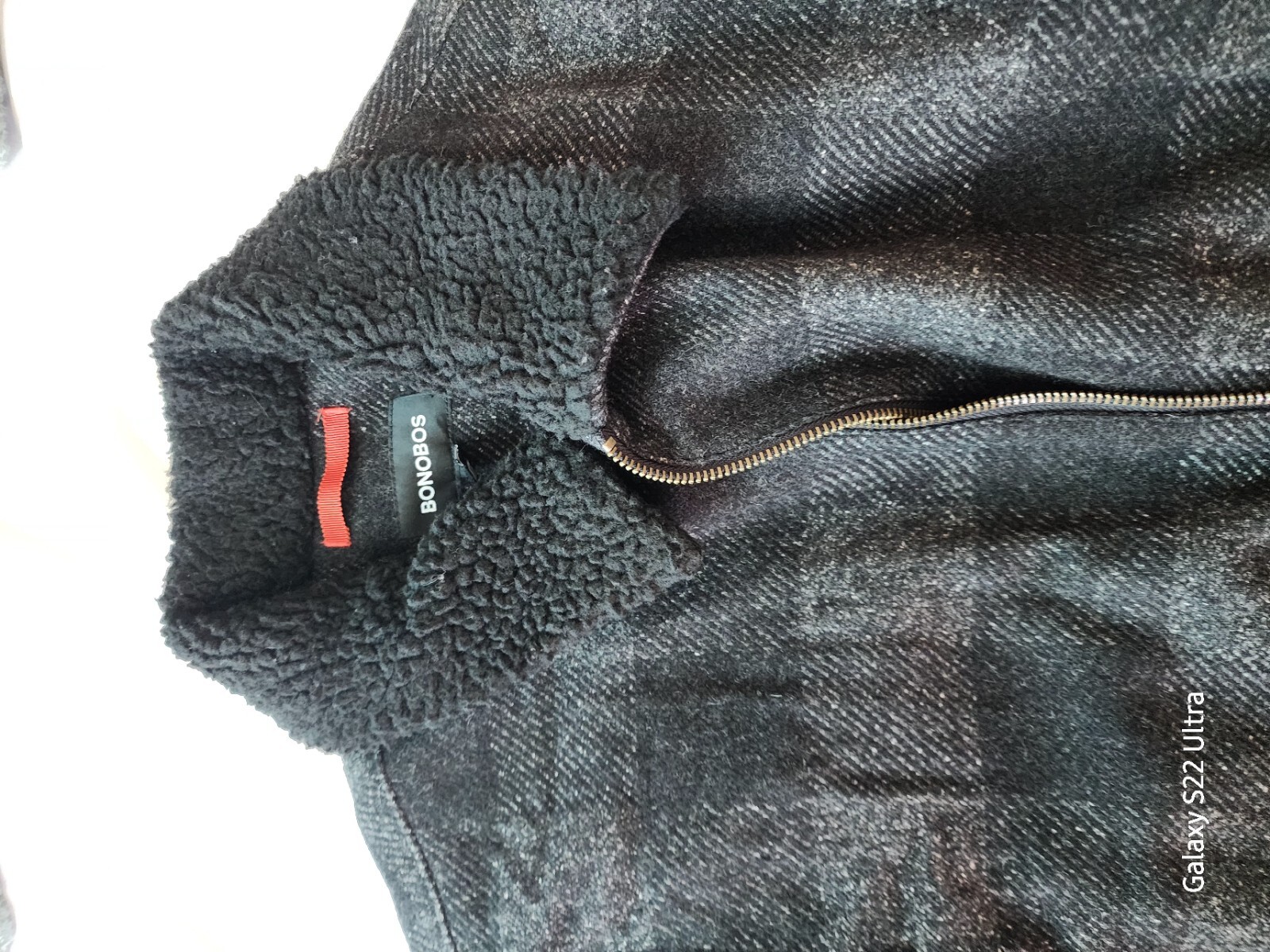 bonobos bomber Wool jacket Medium - image 6