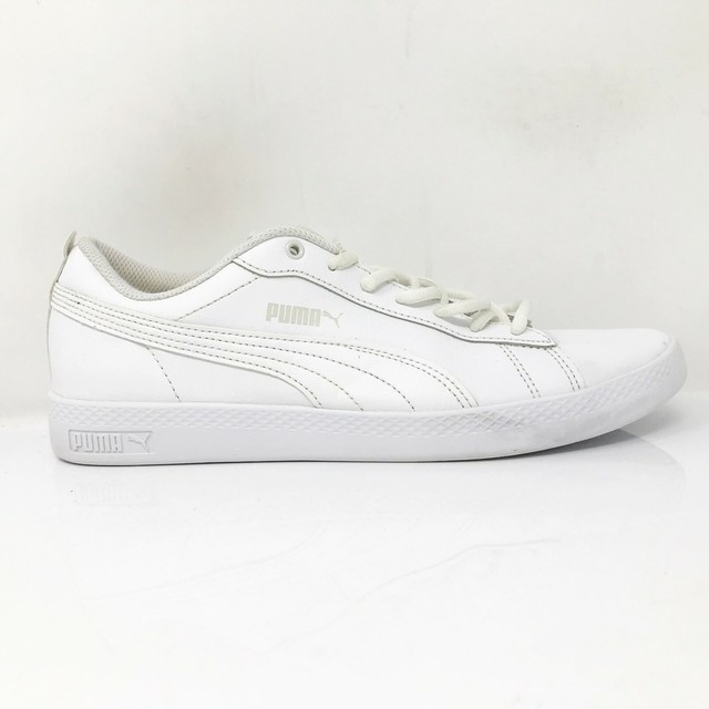 Size 10 - PUMA Smash White - 365208-04 for sale online | eBay