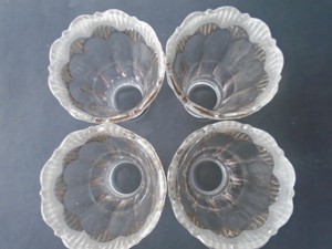 Harbor Breeze Ceiling Fan Replacement Globe Shades Frosted Scalloped 1999 Ebay