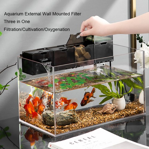 Fish-Tank Waterfall Filter Aquarium External Water Purifying System Wall-Mounted - Picture 5 of 25