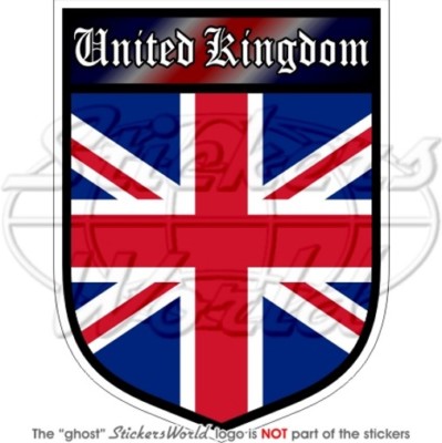 UNITED KINGDOM British Shield UK 100mm Sticker 