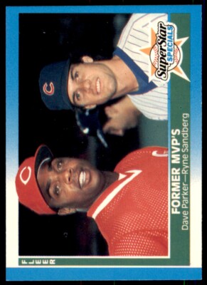 1987 Fleer Glossy Parker/Sandberg . #639