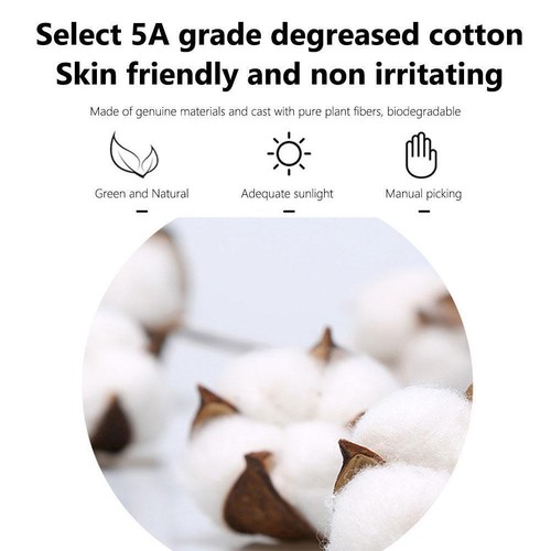 1200pcs Cotton Makeup Cotton Wipes Soft Remover Pads Facial Convenient - Picture 12 of 17