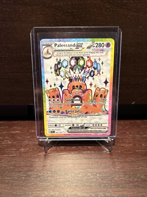 Pokemon Palossand Ex 221/191 - Surging Sparks - Full Art Ultra Rare - Carta Olografica