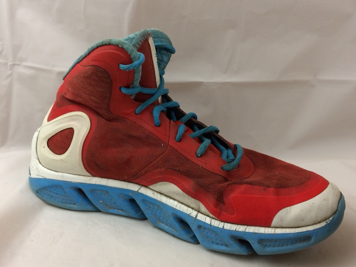 Under Armour Shoes Mens 10 M Spine Crimson Teal Blue 1238198-601 Hi Top Sneaker Basketball Shoes Under Armour Spawn 6 Capri-Red Solstice  main image 3