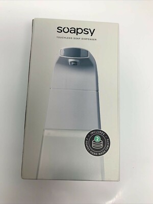 Soapsy Touchless Soap Dispenser incl 2 Soapsy Hand Wash Tablets Foaming 