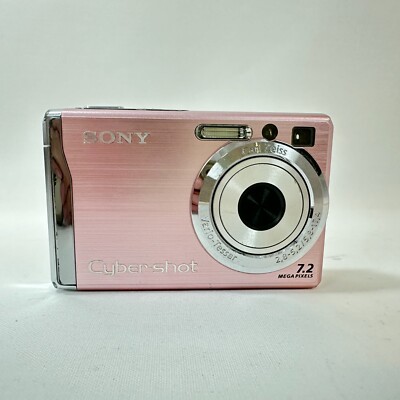 Sony Cyber-shot DSC-W80 Digital Camera - Pink japanese only