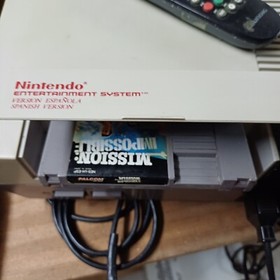 Cartucho solo juego NES Nintendo 8 bits Mission Impossible Palcom comprobado...