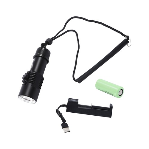 Professional Diving Light LED Waterproof Dive Scuba Lamp Underwater Flashlight - Picture 12 of 18