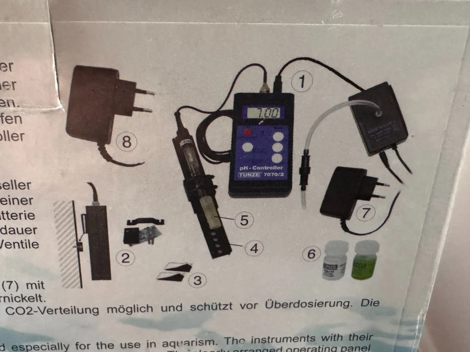 Tunze pH controller 7070/2 digital measuring instruments - Image 3 of 4