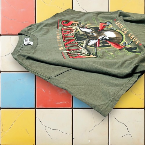 Vintage Whitetail Hunting Club Shirt Y2K Men XL Green Deer Outdoors Nature Tee - Picture 10 of 10