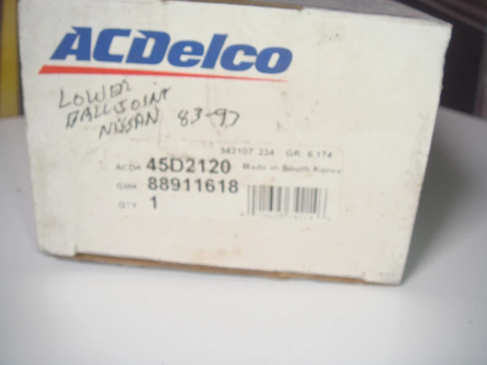 Ball Joint ACDelco 45D2120 Fits Nissan Pickup Pathfinder SE XE D21 720 K7 - Image 4 of 4