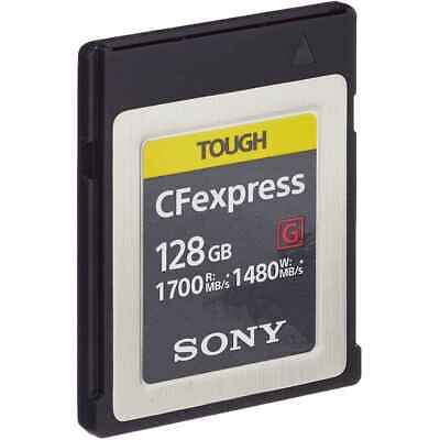 Sony 128GB Tough CFexpress Type B Series G Read 1700MB/S Sony 128GB Tough CFexpress Type B Series G Read 1700MB/S