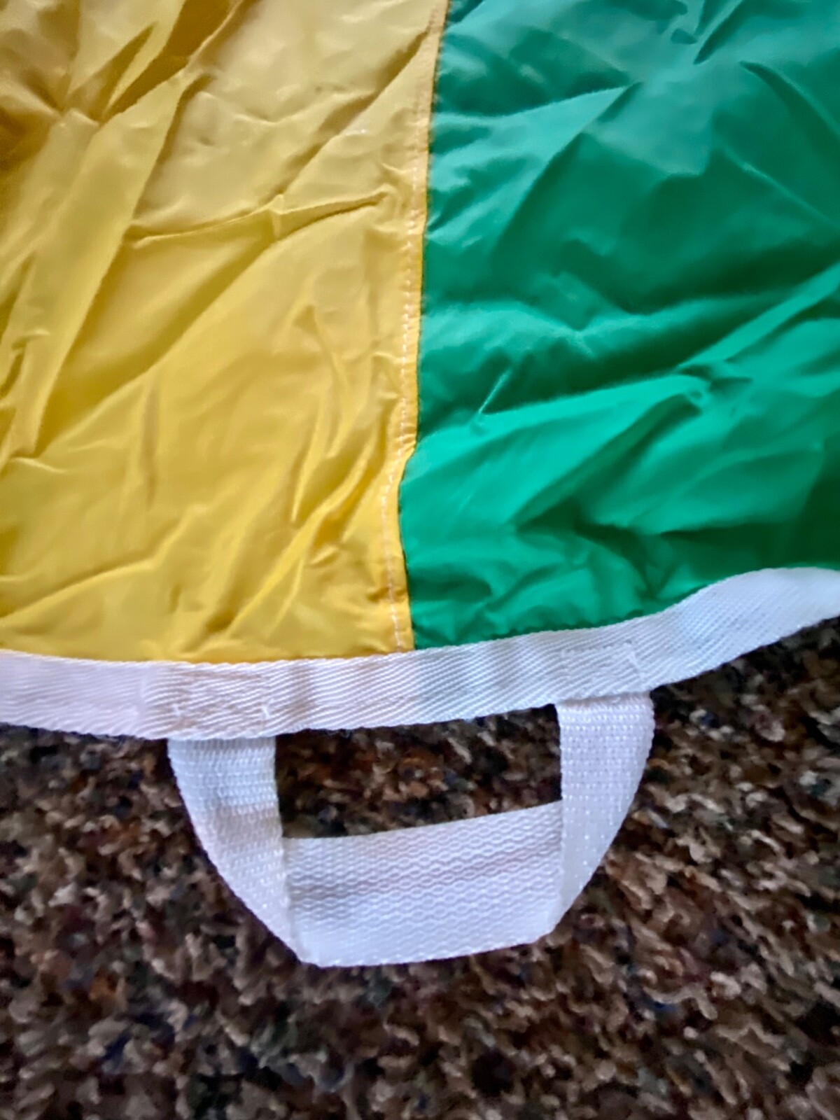 Peerless Plastic Parachute 6.5ft Made In USA Classroom Parachute 8 Handles