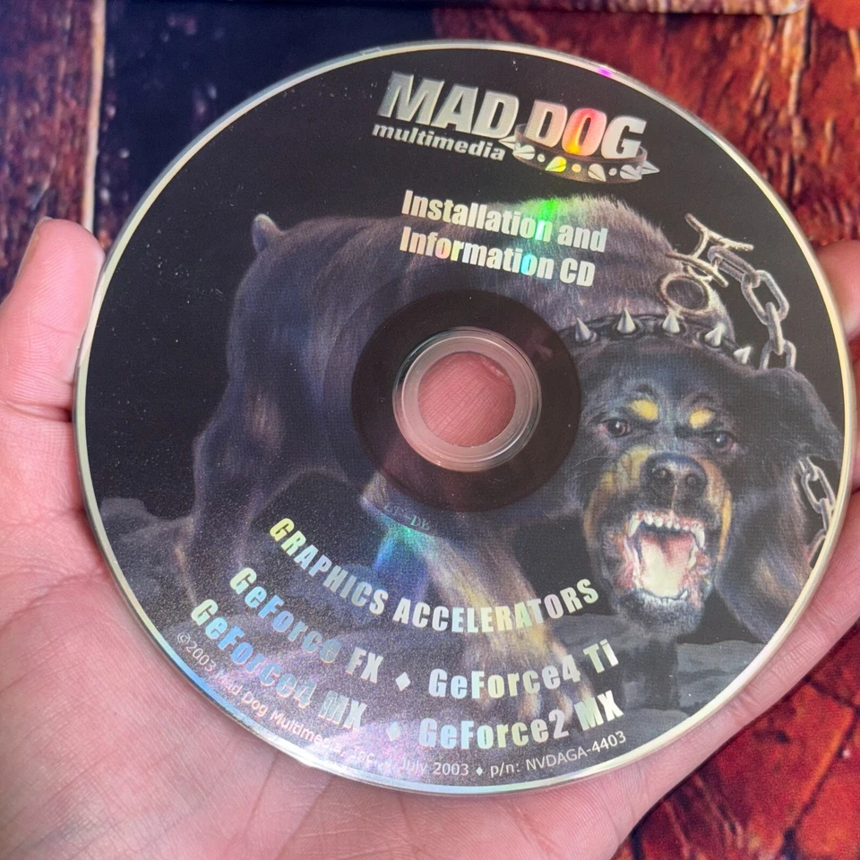 Mad Dog Multimedia Installation and Information CD Graphics Accelerators GeForce - Image 2 of 4