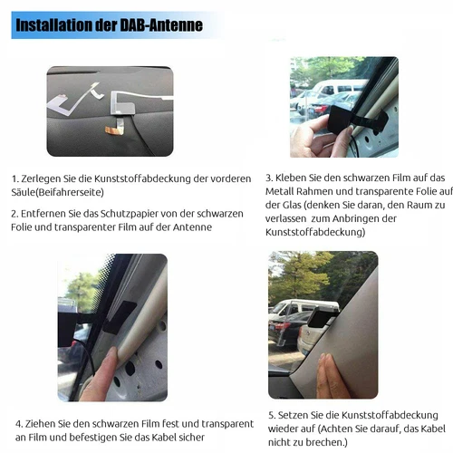 MOPECT DAB+ Box Adapter Antennentuner FM Übertragung für Android 5.0+ Autoradio  - Bild 6 von 8