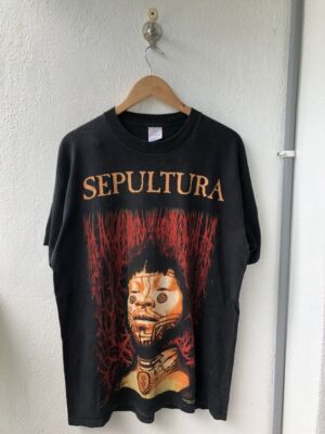 90s Sepultura Roots 1996 Shirt, Graphic Retro Classic Style Unisex