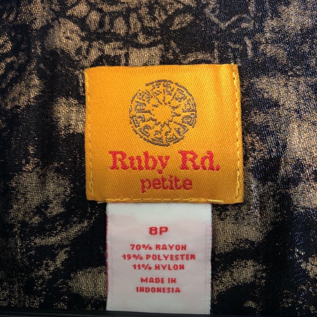 Ruby Rd. Womens Jacket Coat Multicolor Paisley Bu… - image 4