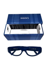 Caddis Reading Glasses Lou Lou August 17 1959 Lens BT SRV Clear HEVP 0.00