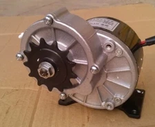 Permanent Magnet DC Geared Brush Motor MY1016Z2-250W/24V Electric Vehicle 