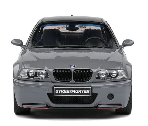 1/18 BMW E46 M3 Coupe 2000 Streetfighter Nardo Grey Diecast by