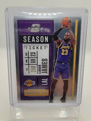 【SILVER】LEBRON JAMES CONTENDERS OPTIC 2020-21 Panini Contenders Optic Lebron James SILVER Holo