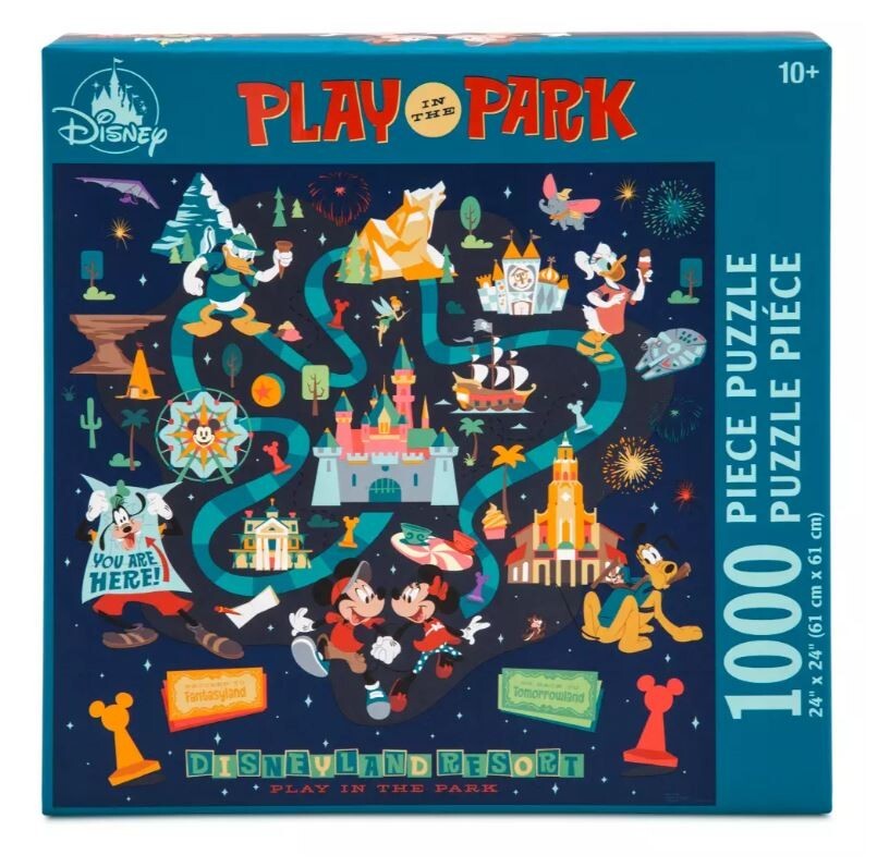 Disney ''Play in the Park'' Disneyland Resort Puzzle 1000 Pieces
