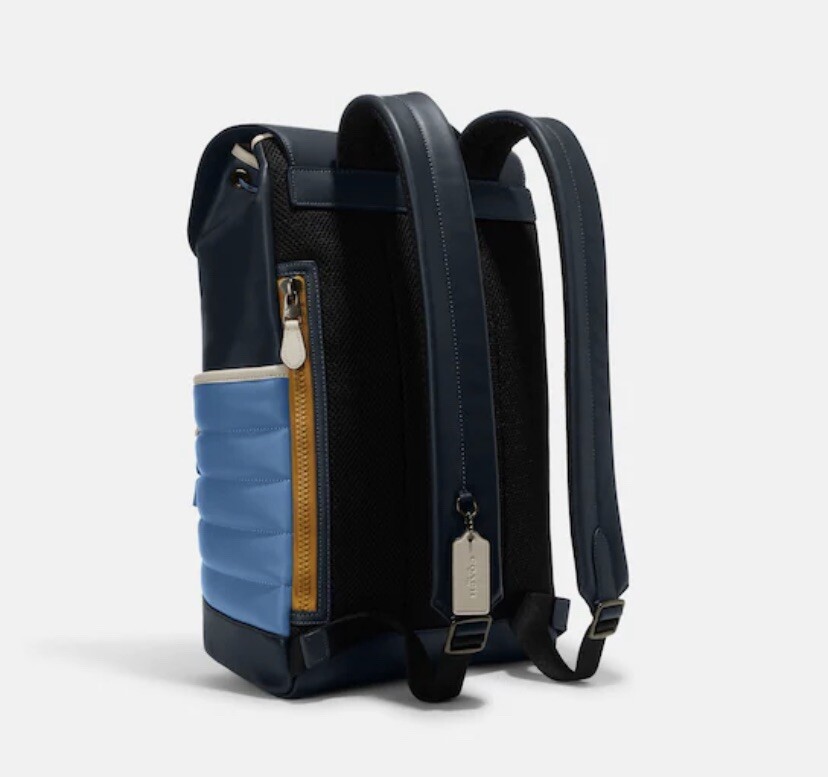 バッグ Vintage Coach Turnrock Blue Daypack バッグ Vintage Coach Turnrock Blue Daypack COACH Azure Blue