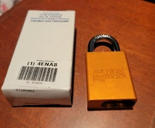 American Lock Series 1105 Padlock - New In Box - No Core