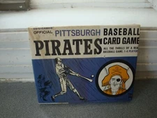 NEW VINTAGE 1964 EDUCARDS MFG CORP PITTSBURGH PIRATES BASEBALL CARD GAME USA